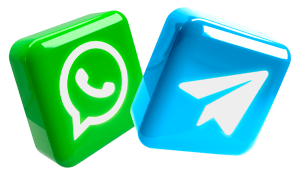 WhatsApp e Telegram - entre nos grupos de ofertas