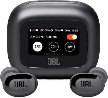 JBL Live Buds 3 - Fones de ouvido tipo botão com cancelamento de ruído sem fio, reprodução total de 